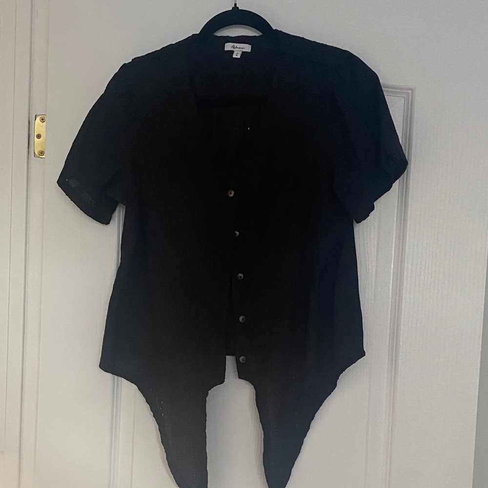 Reitmans Black Crop Top